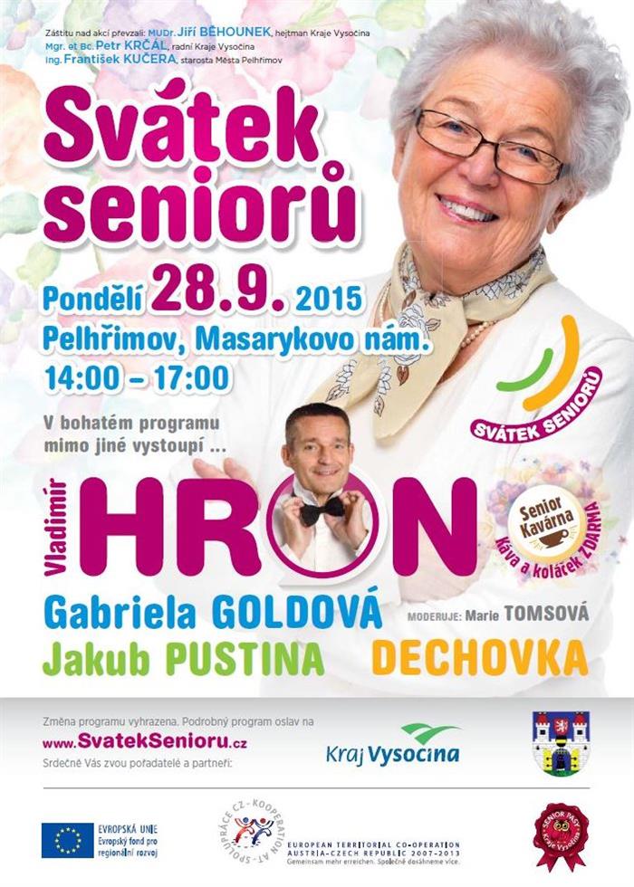Oslava Svátku seniorů v Pelhřimově