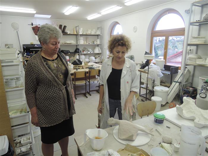 Marion Ancelme a radní Kraje Vysočina Marie Kružíková