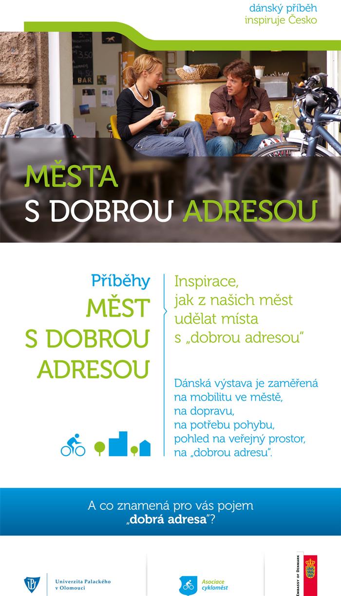 upoutávka výstava "Města s dobrou adresou"