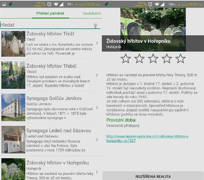 Ukázka aplikace geo
