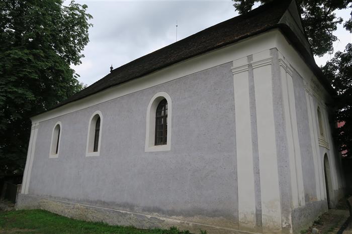 exteriér kostela