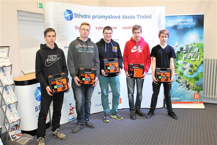 Vítězové soutěže Elektrikář Vysočiny