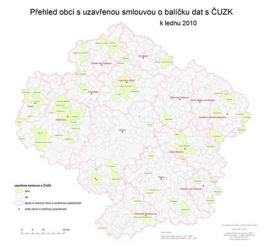 Smlouvy s obcemi (leden 2010)