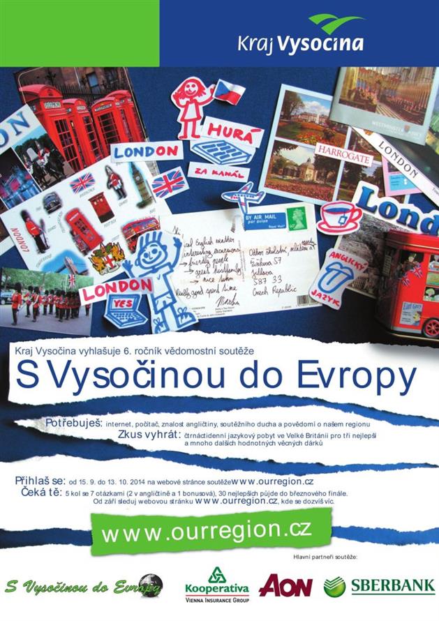 S Vysočinou do Evropy 2015