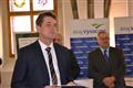 Náměstek hejtmana Kraje Vysočina Libor Joukl při slavnostním křtu kalendáře