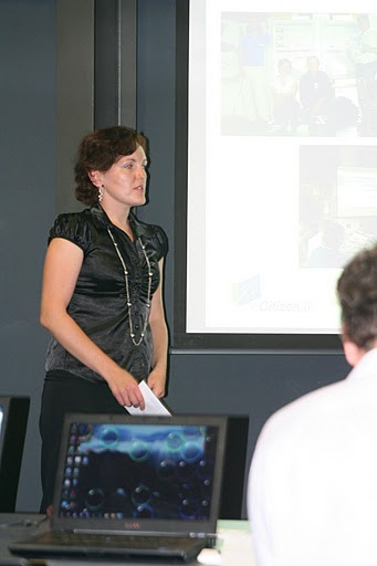 M. Rojková - přednáška na téma Technology and Public Procurement v Kraji Vysočina