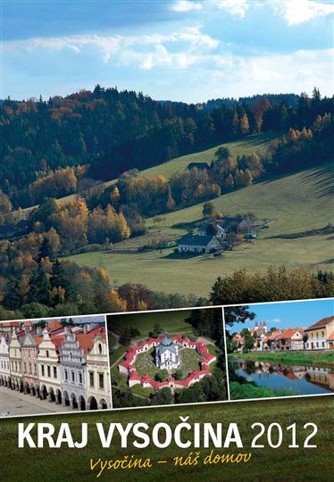 Titulní strana nového kalendáře Vysošiny 2012.
