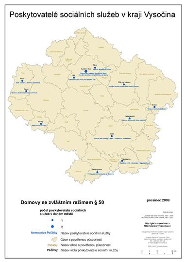 Domovy se zvláštním režimem § 50