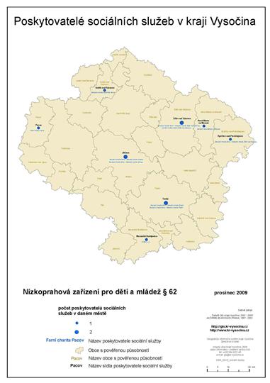 Nízkopráhová zařízení pro děti a mládež § 62