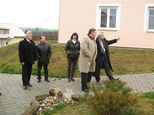 Prohlídka nové bytové výstavby v Kamenici nad Lipou