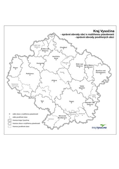 Správní obvody obcí s rozšířenou působností, správní obvody obcí s pověřeným obecním úřadem