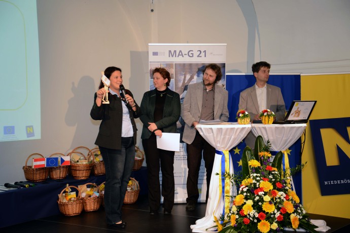 Vyhlášení vítězů přeshraničního kola soutěže projektů, 12. 11. 2012, Horn