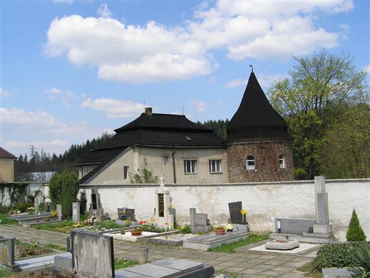 Zahradní domek s baštou