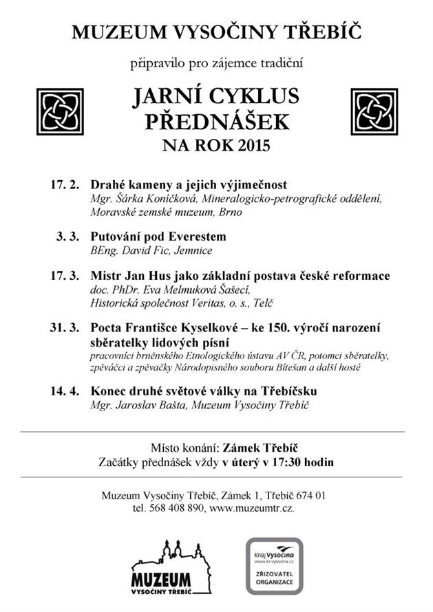 MVTřebíč - jarní přednášky