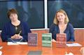 Silva Smutná hlavní editorka zpěvníku a Eva Tomášová z Muzea Vysočiny Třebíč