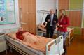 Nové polohovací lůžko ve cvičné učebně SŠZ a VOŠZ Havlíčkův Brod.