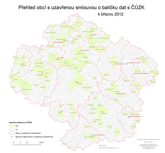 Smlouvy s obcemi (březen 2012)
