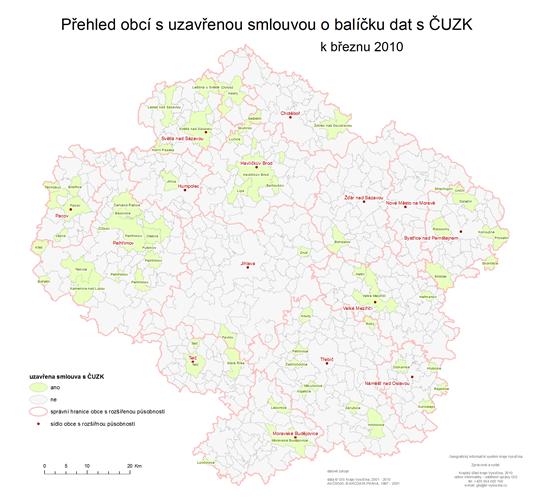 Smlouvy s obcemi (březen 2010)