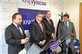 tisková konference v sídle Kraje Vysočina