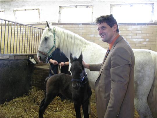 Libor Joukl a jeho kmotřenec Gaius Cesar