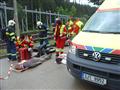 Čepro, Šlapanov, cvičení IZS KV