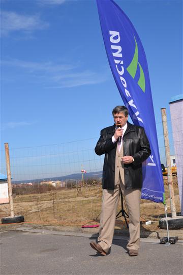 2011_03_24_Jiří Běhounek, hejtman kraje Vysočina při zahájení PUIP Nemocnice Jihlava