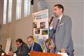 Martin Hyský, radní Kraje Vysočina a člen Předsednictva ERDV při zahájení vyhlášení soutěže.