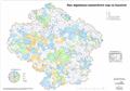 Stav digitalizace katastrálních map (leden 2011)