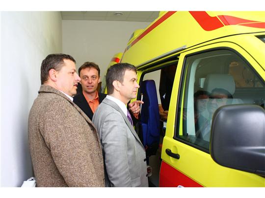 Slavnostní otevření ZZS v Přibyslavi