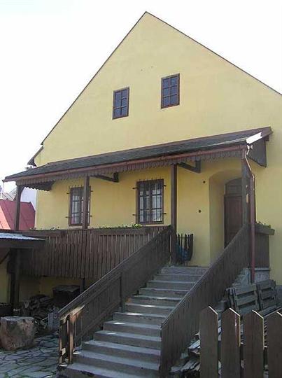 Zadní část domu