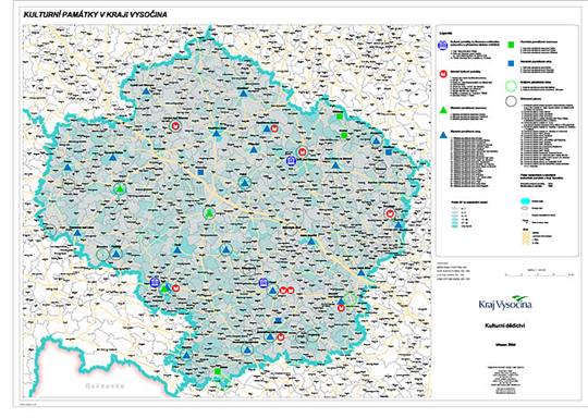 Kulturní památky v kraji Vysočina 2004