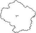 Hranice kraje Vysočina s textem