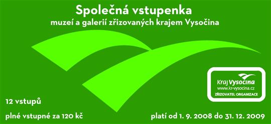 Společná vstupenka - přední strana