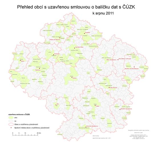 Smlouvy s obcemi (srpen 2011)