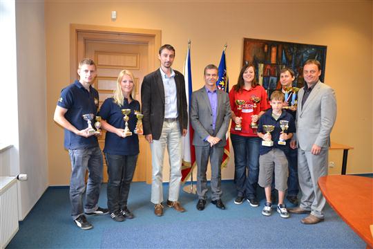 Setkání s finalisty ME, MS ve stolním hokeji - šprtec, airhockey a chemoplast hokej