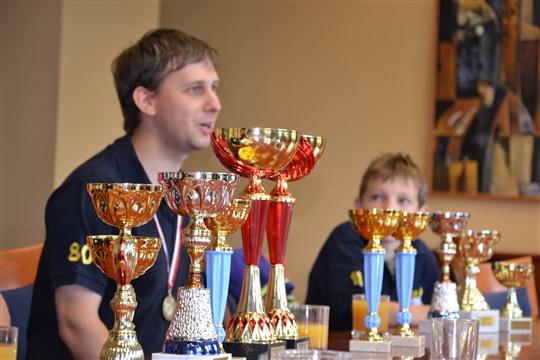 Setkání s finalisty ME, MS ve stolním hokeji - šprtec, airhockey a chemoplast hokej