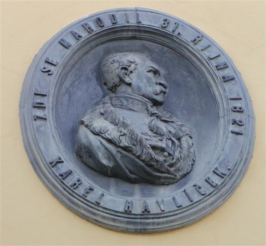 Medailon K. H. Borovského