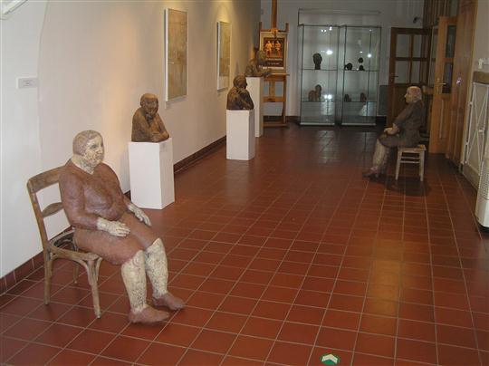 Sochy Hany Purkrábkové v brodské galerii