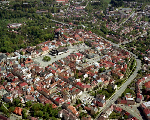 Letecký pohled