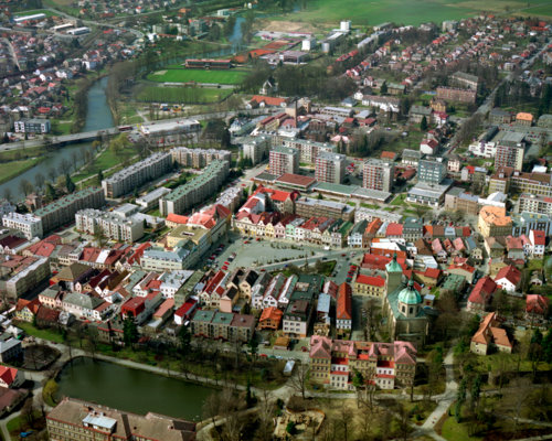 Letecký pohled