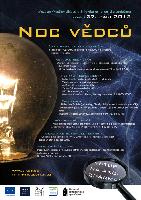 noc vědců 2013