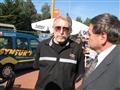 Petr Chytka ze společnosti SUNOCO a hejtman kraje Vysočina Jiří Běhounek.