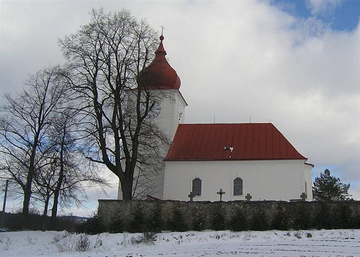 Brtnice (Panská Lhota) / obnova fasády kostela sv. Antonína Paduánského