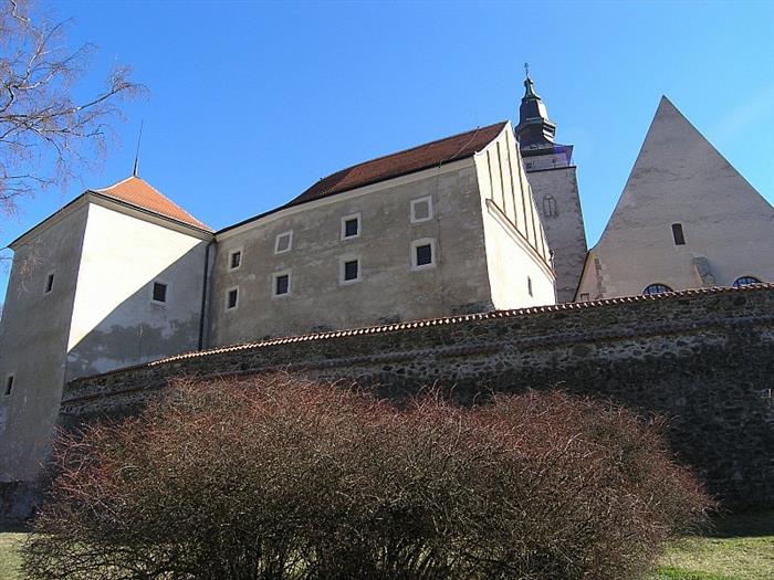 Telč / obnova fasády zámeckého pivovaru
