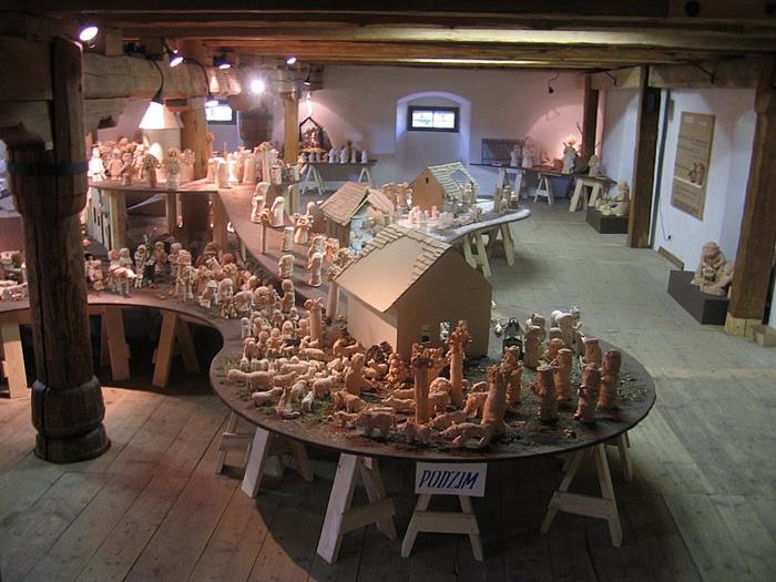 Žirovnice / zámecký špýchar - instalace expozice venkovských tradic a řemesel